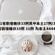 31省新增确诊33例其中本土17例/31省新增确诊18例 11例 为本土44442