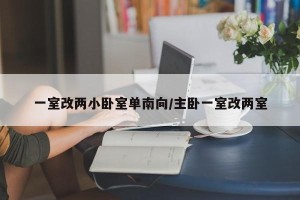 一室改两小卧室单南向/主卧一室改两室