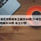 31省区市新增本土确诊44例/31省区市新增确诊30例 本土17例