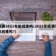 疫情2022年能结束吗(2021年疫情可以结束吗?)