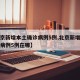 【北京新增本土确诊病例5例,北京新增本土确诊病例5例在哪】