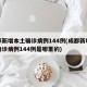 成都新增本土确诊病例144例(成都新增本土确诊病例144例是哪里的)