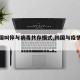 【韩国叫停与病毒共存模式,韩国与疫情共存】