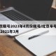 北京限号2023年4月份限号/北京车号限行 2021年3月