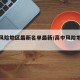 高中风险地区最新名单最新/高中风险地区排名